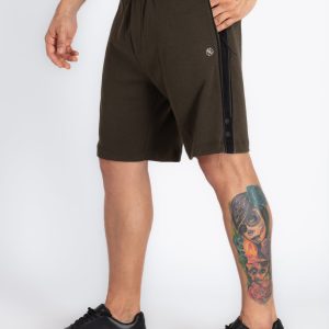 Status Quo Mens Solid Regular Fit Shorts