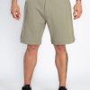 Status Quo Mens Solid Regular Fit Shorts