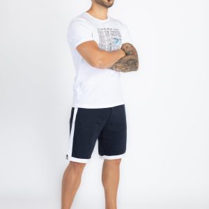 Status Quo Mens Solid Regular Fit Shorts