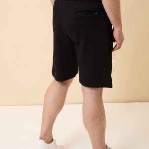 Status Quo Mens Solid Regular Fit Drawstring Shorts