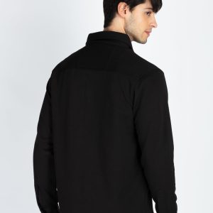 Status Quo Men'S Solid Regular Fit Shacket