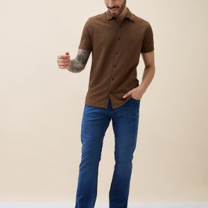 Status Quo Chest Striped Regular Fit Polo Tshirt