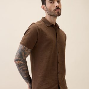 Status Quo Chest Striped Regular Fit Polo Tshirt