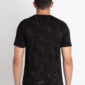 Mens All Over Print Round Neck T-Shirt