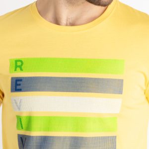 Mens Printed Round Neck T-Shirt