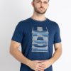 Mens Printed Round Neck T-Shirt