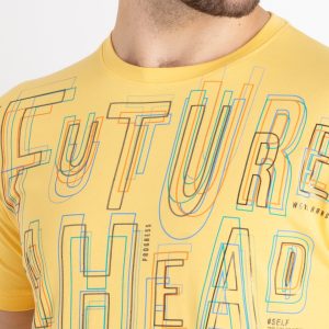 Mens Printed Round Neck T-Shirt
