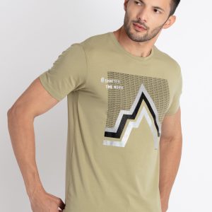 Status Quo Mens Printed Round Neck T-Shirt