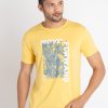 Mens Printed Round Neck T-Shirt