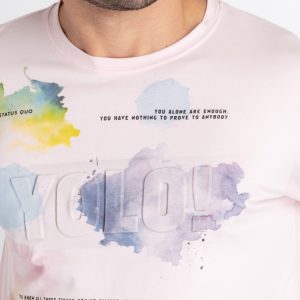 Status Quo Mens Printed Round Neck T-Shirt