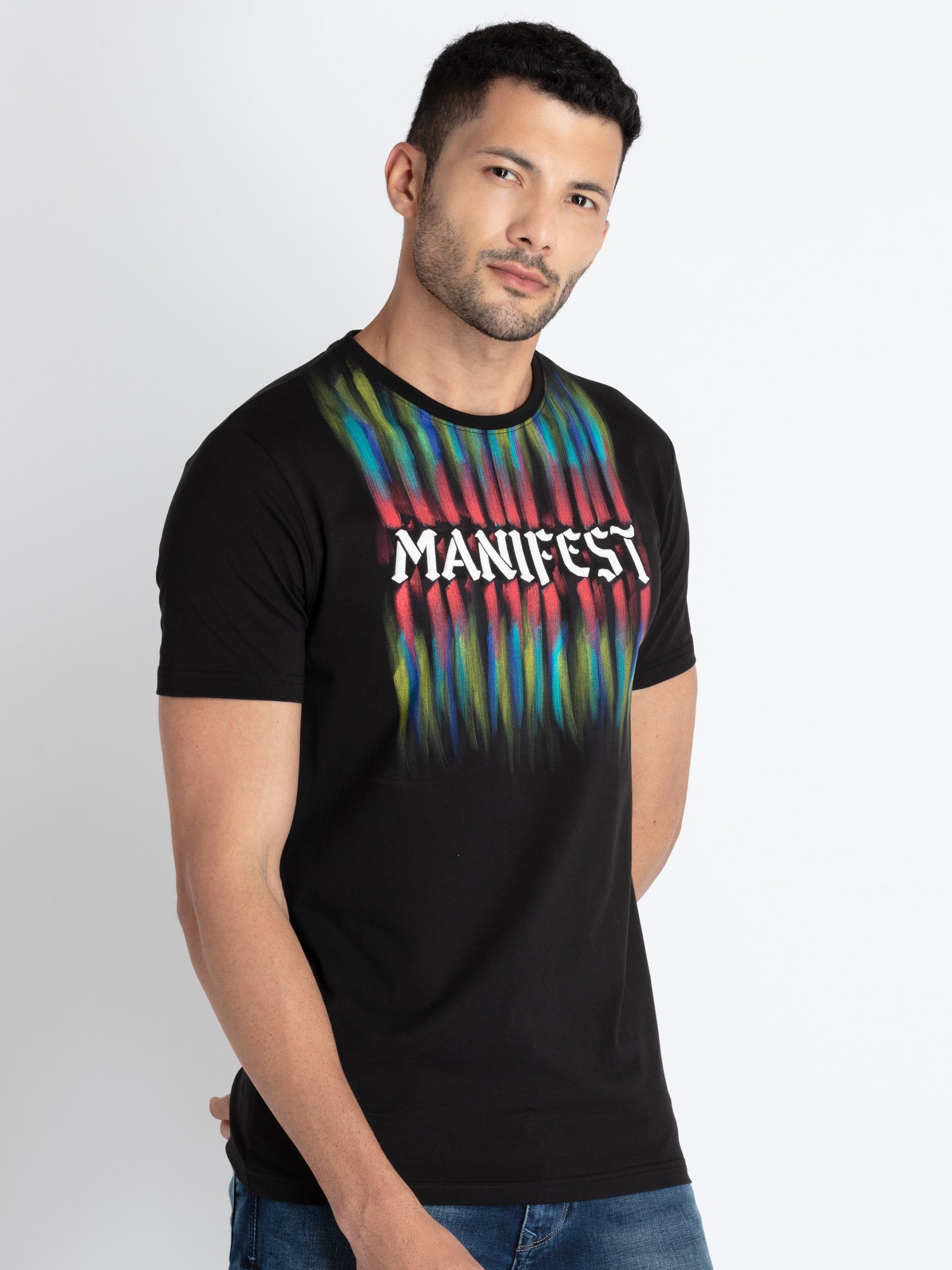 Status Quo Mens Printed Round Neck T-Shirt