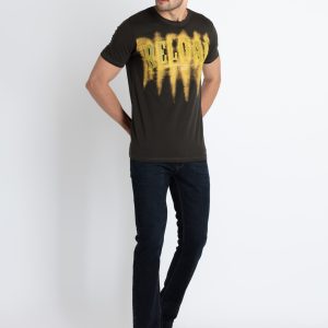 Mens Printed Round Neck T-Shirt