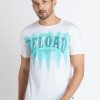 Mens Printed Round Neck T-Shirt