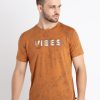 Mens Printed Round Neck T-Shirt