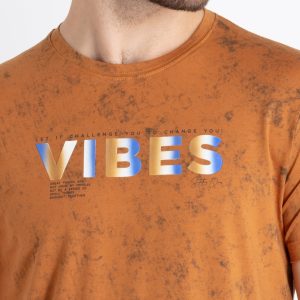Mens Printed Round Neck T-Shirt