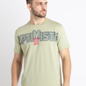 Mens Printed Round Neck T-Shirt