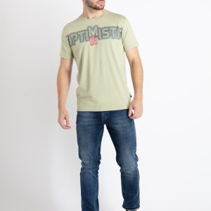 Mens Printed Round Neck T-Shirt