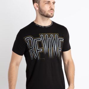 Mens Printed Round Neck T-Shirt