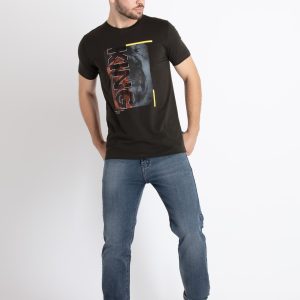 Status Quo Mens Printed Round Neck T-Shirt