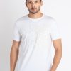 Mens Printed Round Neck T-Shirt