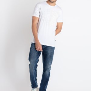 Mens Printed Round Neck T-Shirt