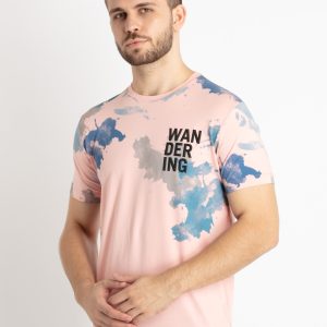 Mens Printed Round Neck T-Shirt