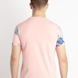 Mens Printed Round Neck T-Shirt