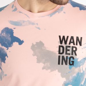 Mens Printed Round Neck T-Shirt