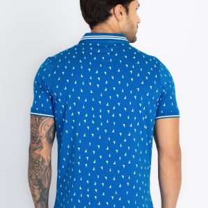 Status Quo Mens All Over Printed Polo T-Shirt