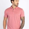 Mens All Over Printed Polo T-Shirt