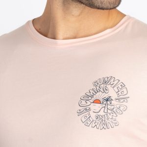 Mens Front & Back Printed T-Shirt