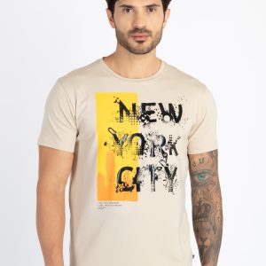 Status Quo Mens Printed Round Neck T-Shirt