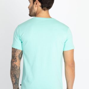 Mens Printed Round Neck T-Shirt