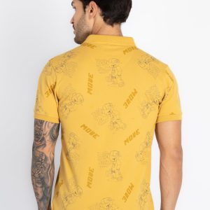 Status Quo Mens All Over Printed Polo T-Shirt