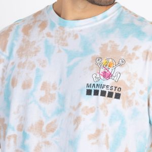 Mens Front & Back Printed Oversized T-Shirt
