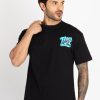 Mens Front & Back Printed Oversized T-Shirt