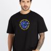 Mens Front & Back Printed Oversized T-Shirt