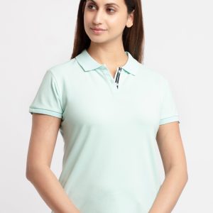 Status Quo Women Printed Round Neck Regular Fit Tshirt