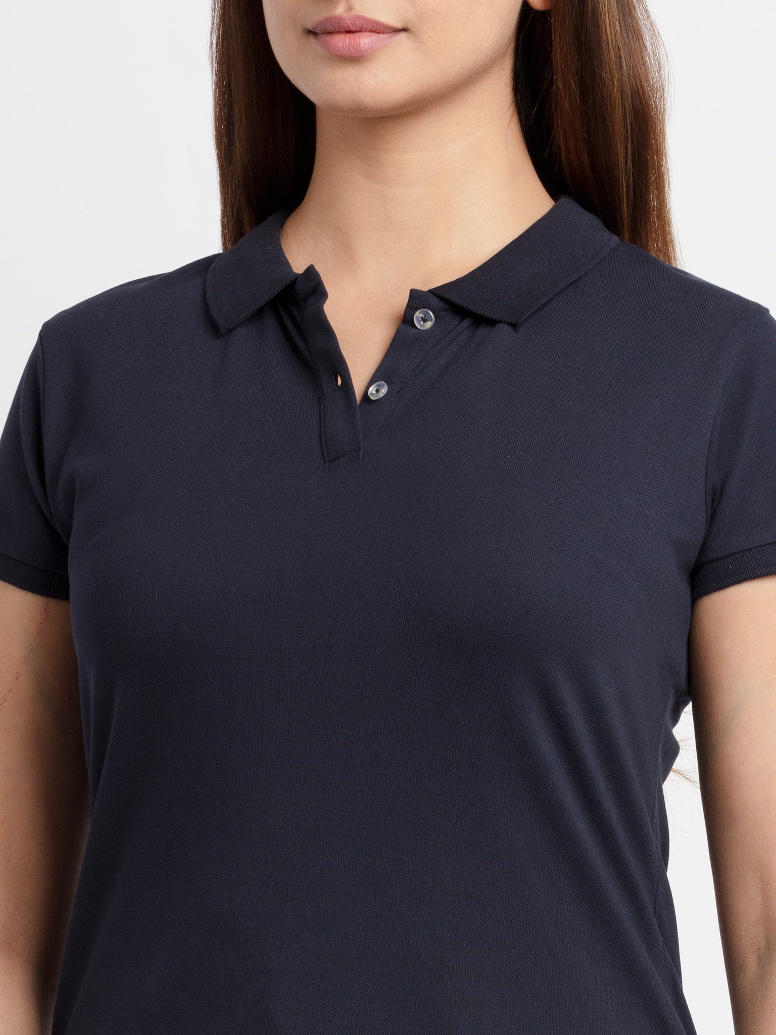 Status Quo Womens Basic Polo T-Shirt