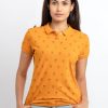 Status Quo Women Typography Printed Round Neck Regular Fit Tshirt