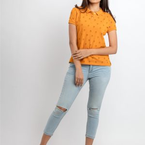Status Quo Women Typography Printed Round Neck Regular Fit Tshirt