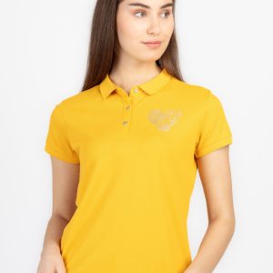 Status Quo Women Chest Printed Round Neck Regular Fit Tshirt
