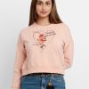 Womens Printed Lightweight Sweatshirt