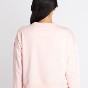 Womens Solid Lightweight Sweatshirt