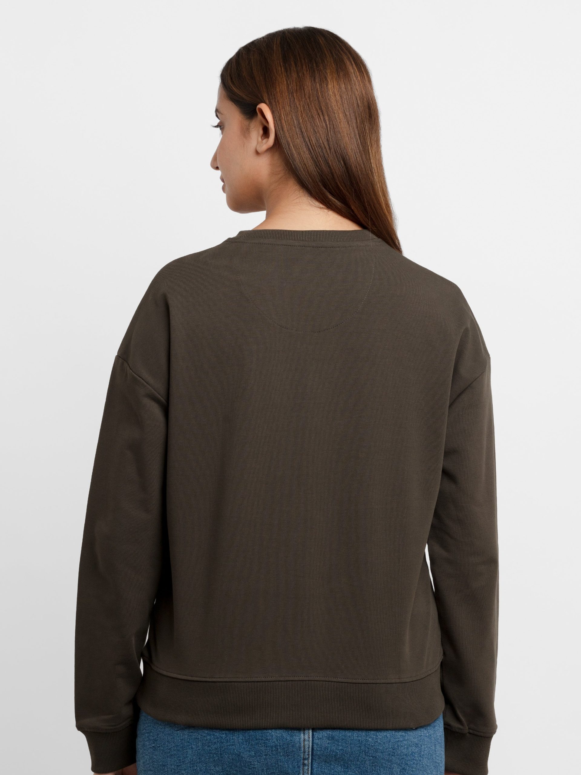 Womens Printed Lightweight Sweatshirt
