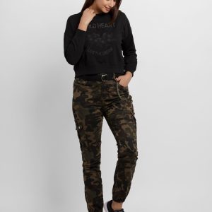 Womens Printed Lightweight Sweatshirt