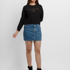 Womens Printed Lightweight Sweatshirt