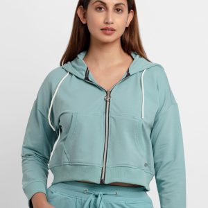 Womens Solid Lightweight Sweatshirt