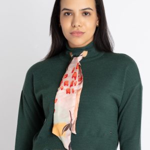 Womens Solid Turtle Neck Sweater