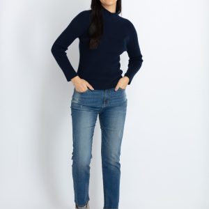 Womens Solid Turtle Neck Sweater